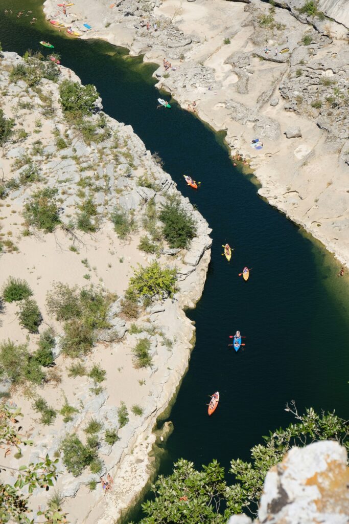 Gorges de l'ardèche canoë
